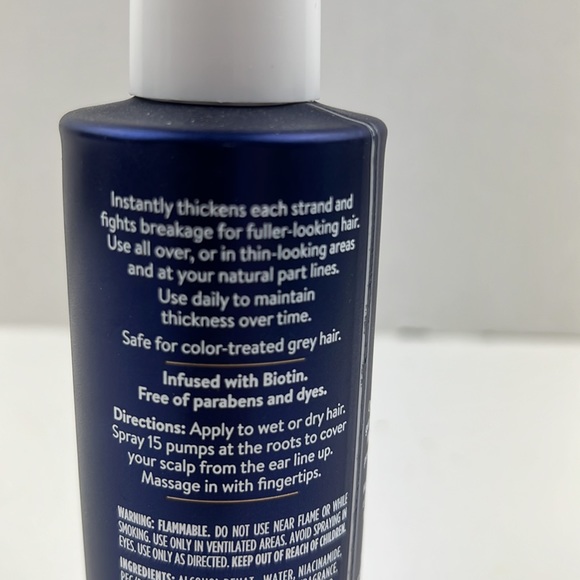 hair Biology thickening Treatment. Instantly thickens for fuller looking hair. - Picture 2 of 3